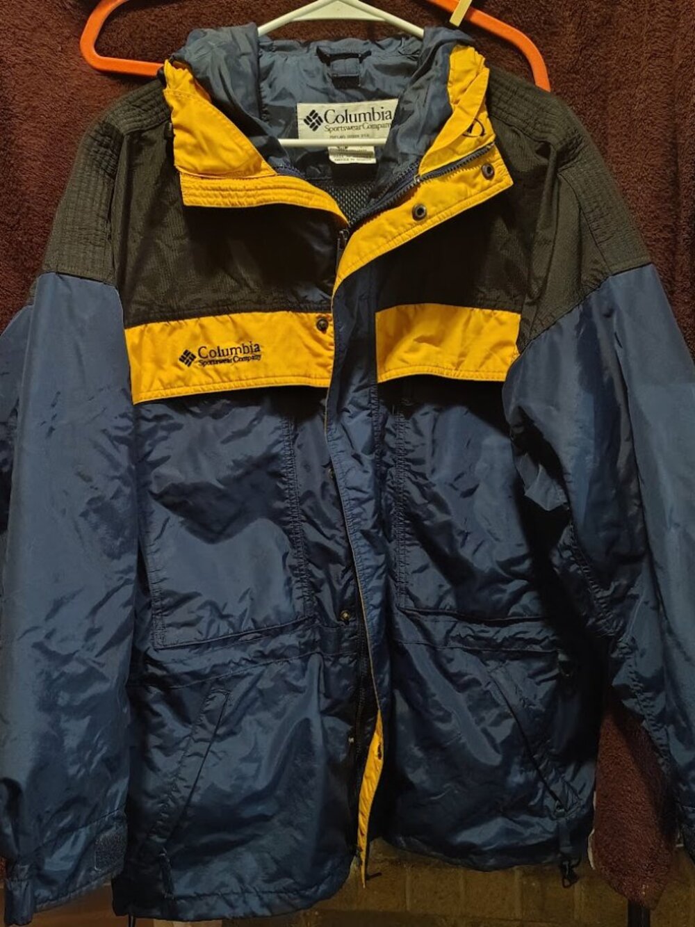 Men's Columbia Sportswear Windbreaker Jacket Size Medium